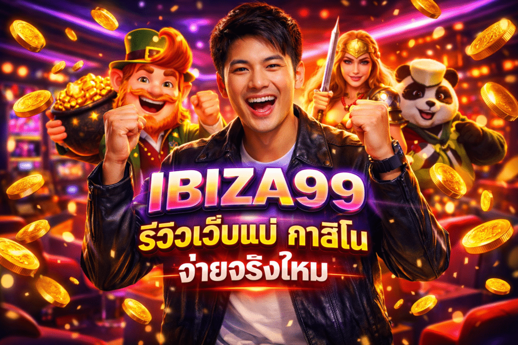 IBIZA99 รีวิวเว็บแม่ คาสิโน จ่ายจริงไหม