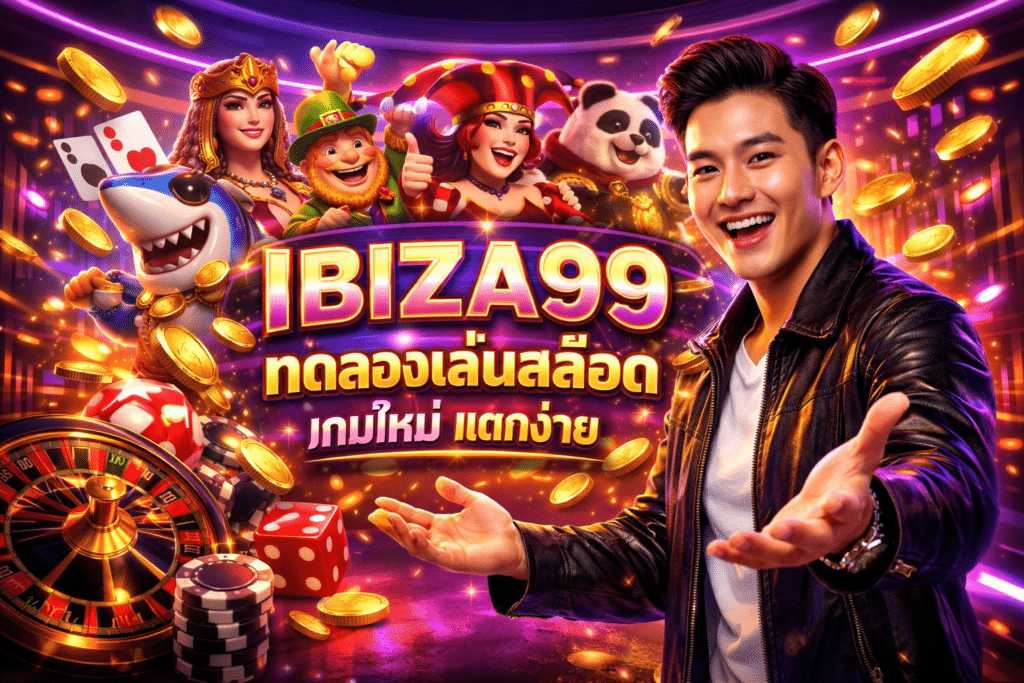 IBIZA99 ทดลองเล่นสล็อต เกมใหม่ แตกง่าย